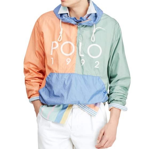 Polo Ralph Lauren Other - NWT Polo Ralph Lauren color block wind breaker med